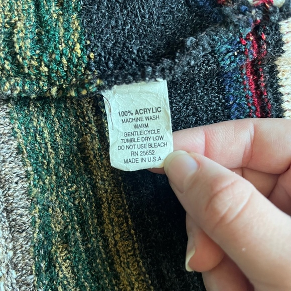 Vintage Protege Collection Coogi Style Cosby 3D Grandpacore Cardigan Men Sz XL - Picture 7 of 9